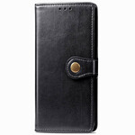 Housse Xiaomi Mi 10T / 10T Pro Simili Cuir et Fermoir Vintage Housse Xiaomi Mi 10T / 10T Pro Simili Cuir et Fermoir Vintage
