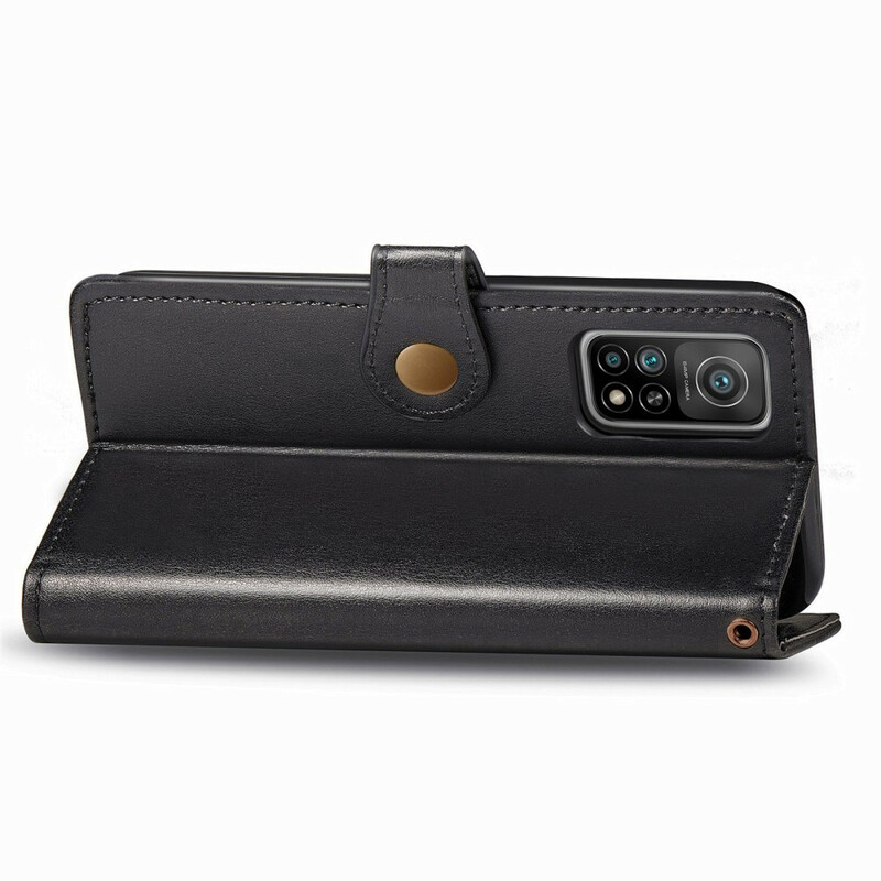 Housse Xiaomi Mi 10T / 10T Pro Simili Cuir et Fermoir Vintage Housse Xiaomi Mi 10T / 10T Pro Simili Cuir et Fermoir Vintage