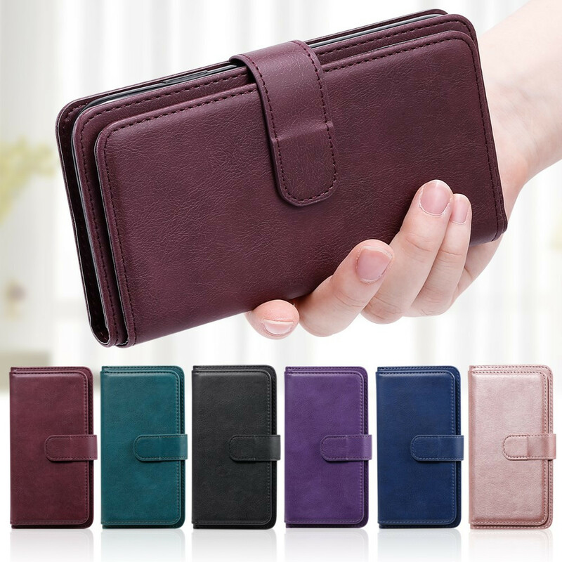 Housse Xiaomi Mi 10T / 10T Pro Multi-fonctions 10 Porte-Cartes Housse Xiaomi Mi 10T / 10T Pro Multi-fonctions 10 Porte-Cartes