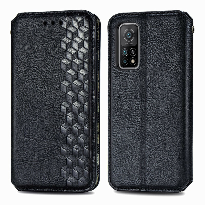 Flip Cover Xiaomi Mi 10T / 10T Pro Effet Cuir Texture Diamant Flip Cover Xiaomi Mi 10T / 10T Pro Effet Cuir Texture Diamant