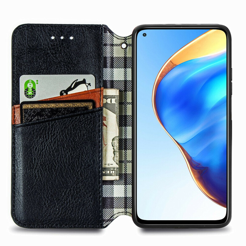 Flip Cover Xiaomi Mi 10T / 10T Pro Effet Cuir Texture Diamant Flip Cover Xiaomi Mi 10T / 10T Pro Effet Cuir Texture Diamant