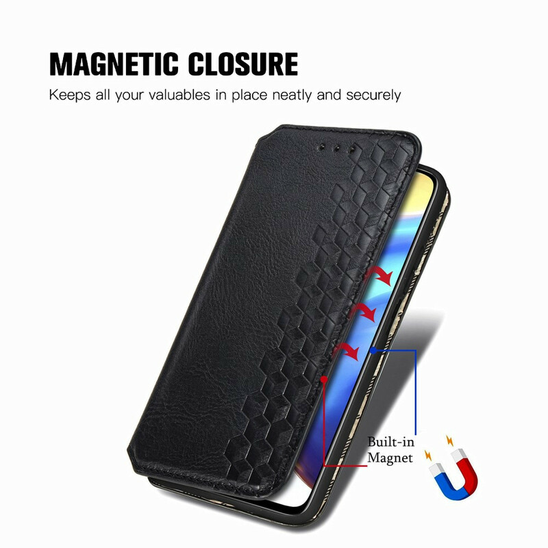Flip Cover Xiaomi Mi 10T / 10T Pro Effet Cuir Texture Diamant Flip Cover Xiaomi Mi 10T / 10T Pro Effet Cuir Texture Diamant