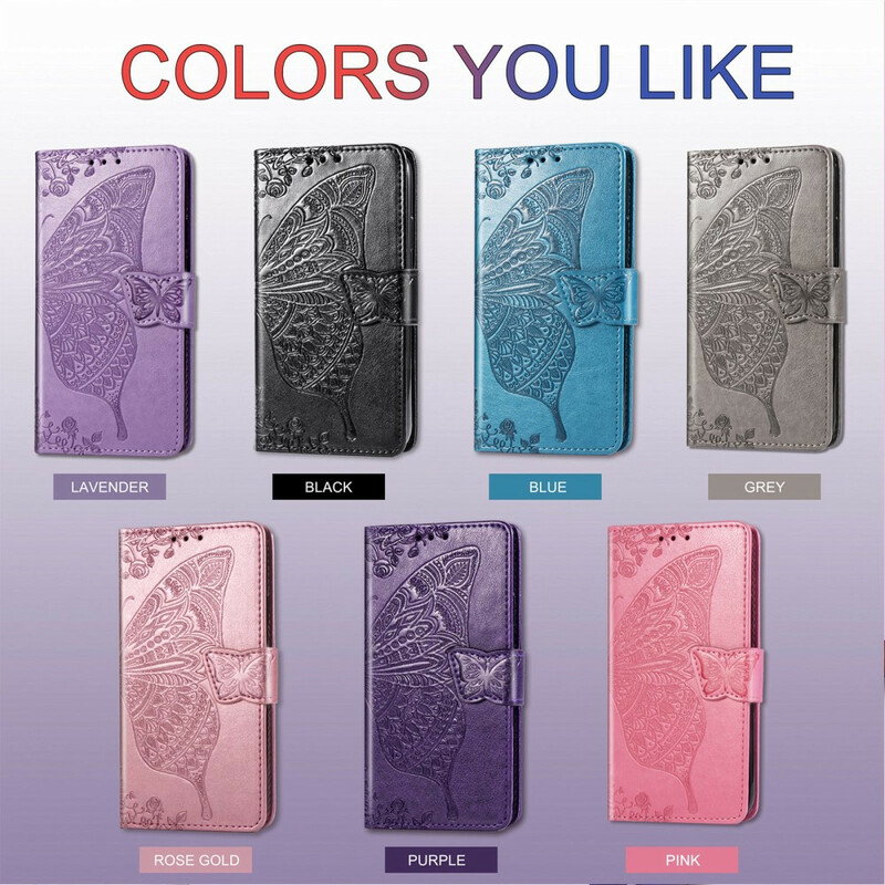Housse Xiaomi Mi 10T / 10T Pro Demi Papillons Housse Xiaomi Mi 10T / 10T Pro Demi Papillons