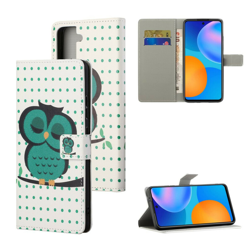 Housse Samsung Galaxy S21 FE Hibou Endormi Housse Samsung Galaxy S21 FE Hibou Endormi