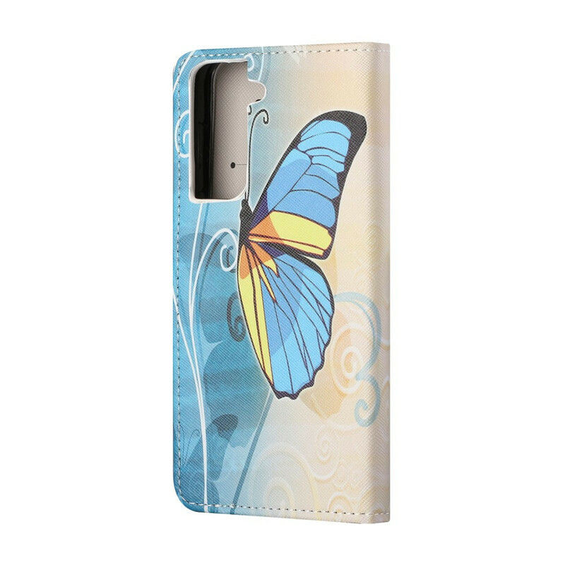 Housse Samsung Galaxy S21 FE Papillons Housse Samsung Galaxy S21 FE Papillons