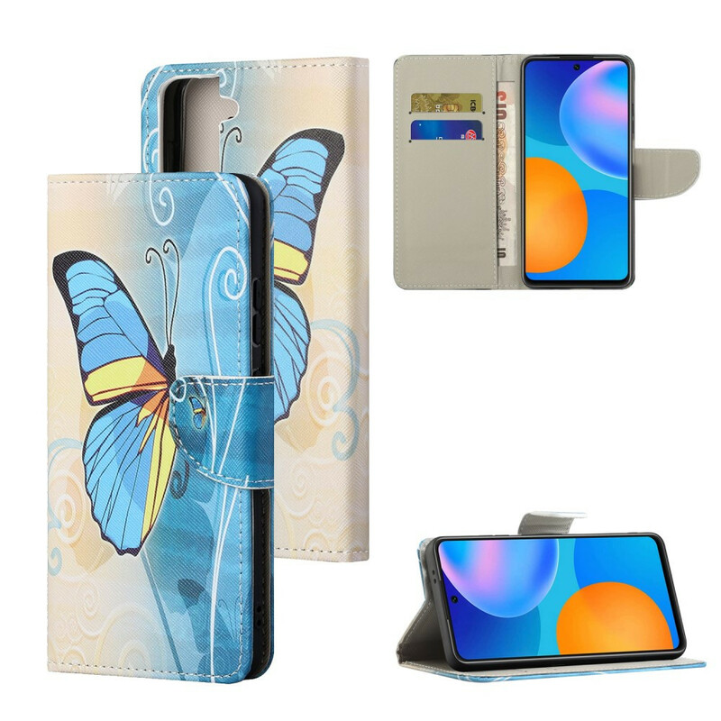 Housse Samsung Galaxy S21 FE Papillons Housse Samsung Galaxy S21 FE Papillons