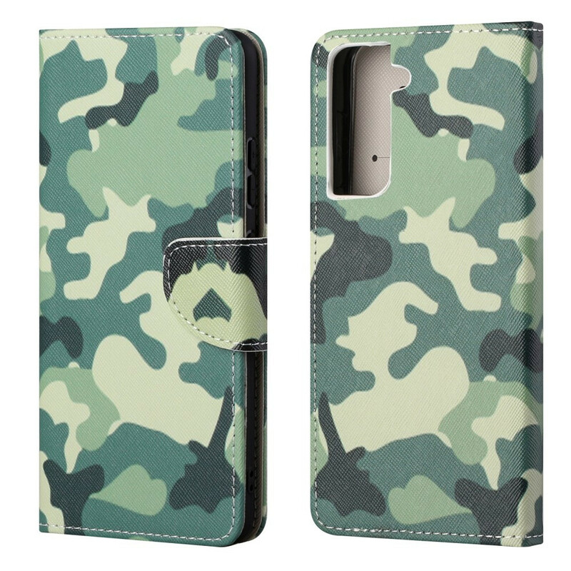 Housse Samsung Galaxy S21 FE Camouflage Militaire Housse Samsung Galaxy S21 FE Camouflage Militaire