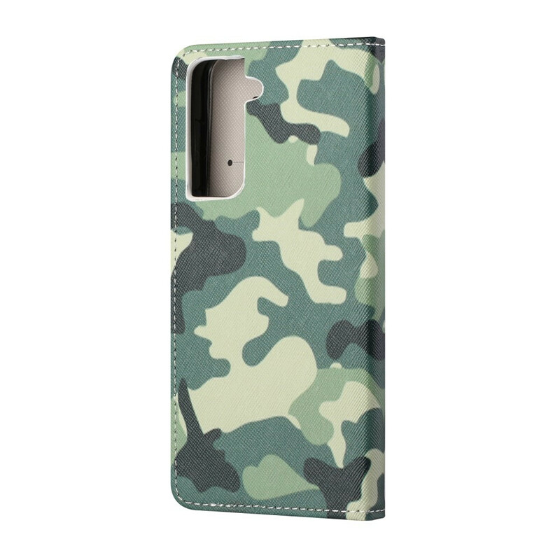 Housse Samsung Galaxy S21 FE Camouflage Militaire Housse Samsung Galaxy S21 FE Camouflage Militaire