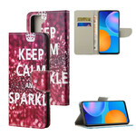 Housse Samsung galaxy S21 FE Keep Calm and Sparkle Housse Samsung galaxy S21 FE Keep Calm and Sparkle