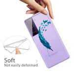 Coque Samsung Galaxy S21 FE Belle Plume Coque Samsung Galaxy S21 FE Belle Plume