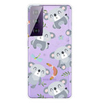 Coque Samsung Galaxy S21 FE Mignons Koalas