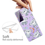 Coque Samsung Galaxy S21 FE Mignons Koalas Coque Samsung Galaxy S21 FE Mignons Koalas