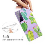 Coque Samsung Galaxy S21 FE Cactus Aquarelle Coque Samsung Galaxy S21 FE Cactus Aquarelle