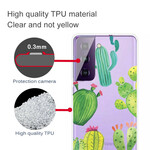 Coque Samsung Galaxy S21 FE Cactus Aquarelle Coque Samsung Galaxy S21 FE Cactus Aquarelle
