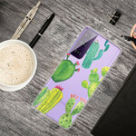 Coque Samsung Galaxy S21 FE Cactus Aquarelle Coque Samsung Galaxy S21 FE Cactus Aquarelle