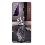 Coque Samsung Galaxy S21 FE Ernest le Tigre Coque Samsung Galaxy S21 FE Ernest le Tigre