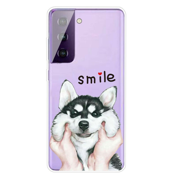 Coque Samsung Galaxy S21 FE Smile Dog