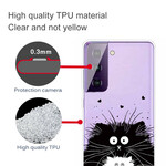 Coque Samsung Galaxy S21 FE Regarde les Chats Coque Samsung Galaxy S21 FE Regarde les Chats