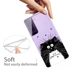 Coque Samsung Galaxy S21 FE Regarde les Chats Coque Samsung Galaxy S21 FE Regarde les Chats