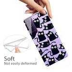 Coque Samsung Galaxy S21 FE Souris Noires Coque Samsung Galaxy S21 FE Souris Noires