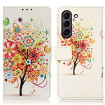 Housse Samsung Galaxy S21 FE Arbre Fleuri Housse Samsung Galaxy S21 FE Arbre Fleuri