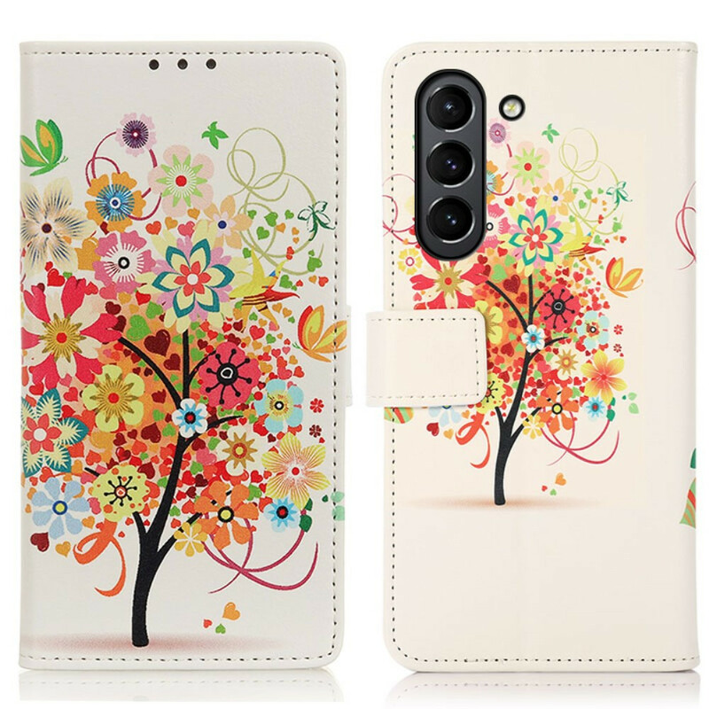 Housse Samsung Galaxy S21 FE Arbre Fleuri Housse Samsung Galaxy S21 FE Arbre Fleuri