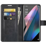 Housse Oppo Find X3 / X3 Pro Effet Cuir Slim Extrême Housse Oppo Find X3 / X3 Pro Effet Cuir Slim Extrême