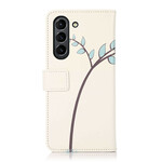 Housse Samsung Galaxy S21 FE Couple de Hiboux sur l'Arbre