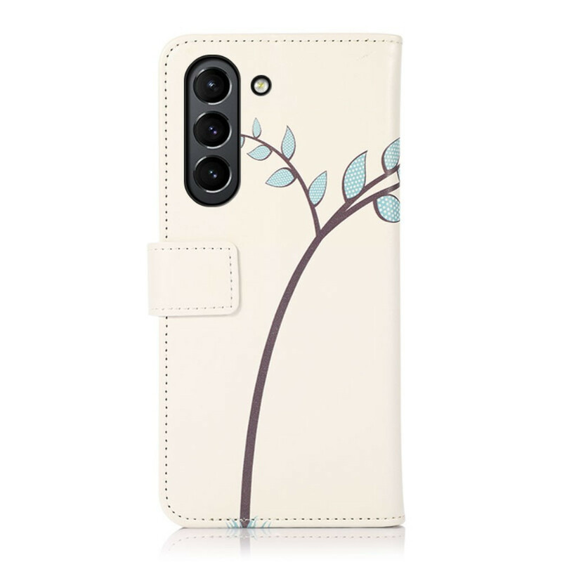 Housse Samsung Galaxy S21 FE Couple de Hiboux sur l'Arbre Housse Samsung Galaxy S21 FE Couple de Hiboux sur l'Arbre