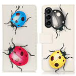Housse Samsung Galaxy S21 FE Coccinelles