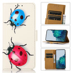 Housse Samsung Galaxy S21 FE Coccinelles