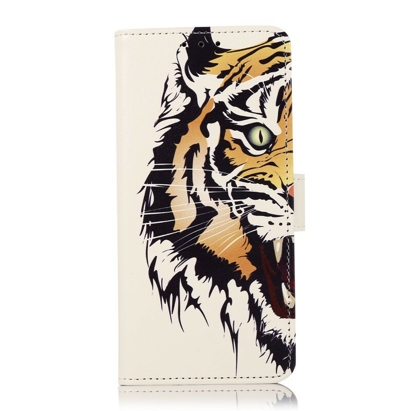 Housse Samsung Galaxy S21 FE Tigre Féroce Housse Samsung Galaxy S21 FE Tigre Féroce