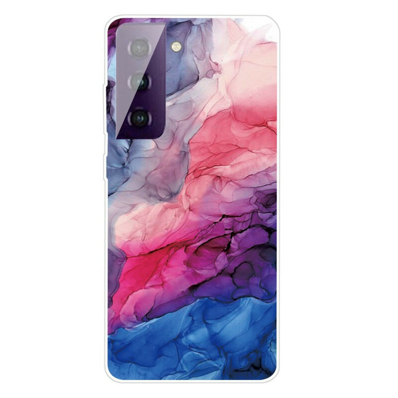 Coque Samsung Galaxy A32 5G Marbre Coloré
