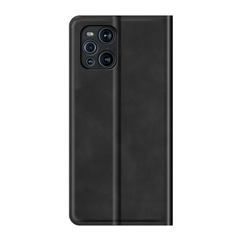 Flip Cover Oppo Find X3 / X3 Pro Effet Cuir Douceur Flip Cover Oppo Find X3 / X3 Pro Effet Cuir Douceur