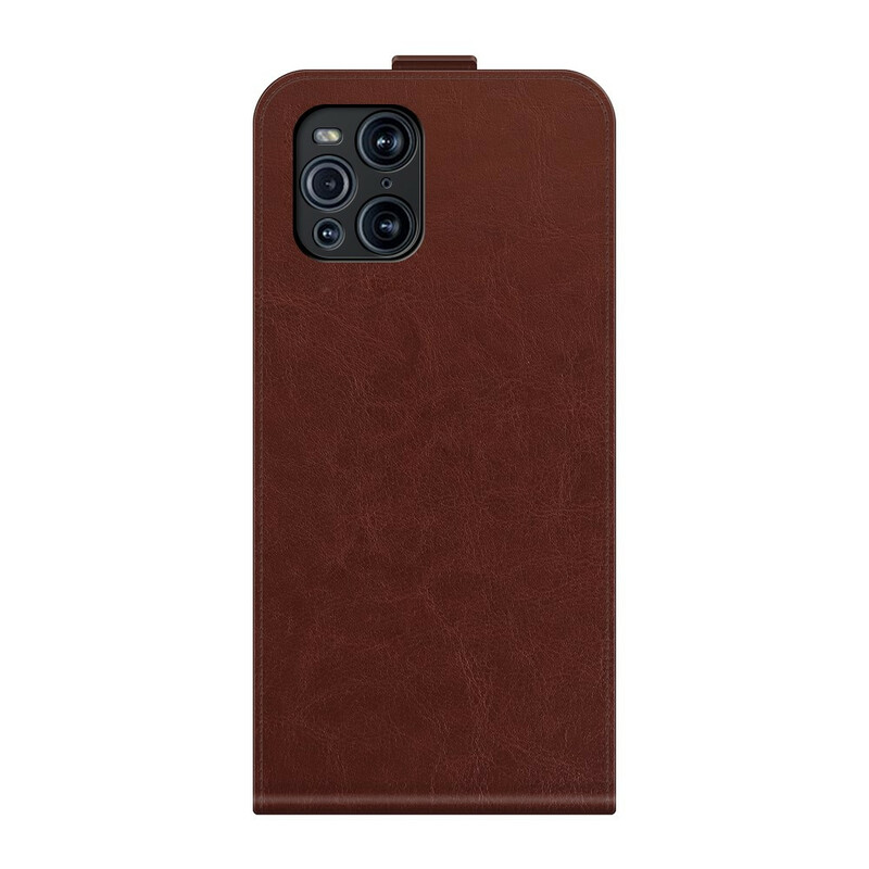 Housse Oppo Find X3 / X3 Pro Rabat Vertical Effet Cuir Housse Oppo Find X3 / X3 Pro Rabat Vertical Effet Cuir