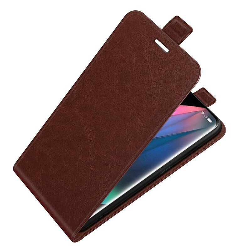Housse Oppo Find X3 / X3 Pro Rabat Vertical Effet Cuir Housse Oppo Find X3 / X3 Pro Rabat Vertical Effet Cuir