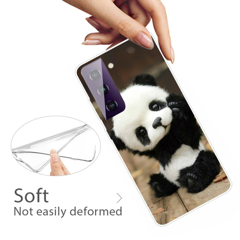 Coque Samsung Galaxy S21 FE Flexible Panda