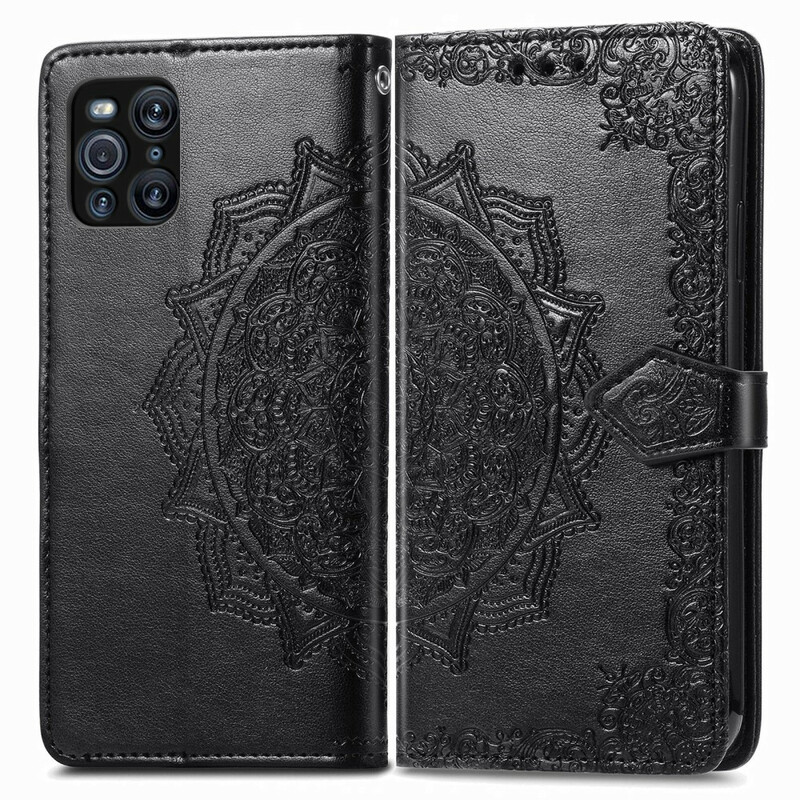 Housse Oppo Find X3 / X3 Pro Mandala Moyen Age Housse Oppo Find X3 / X3 Pro Mandala Moyen Age