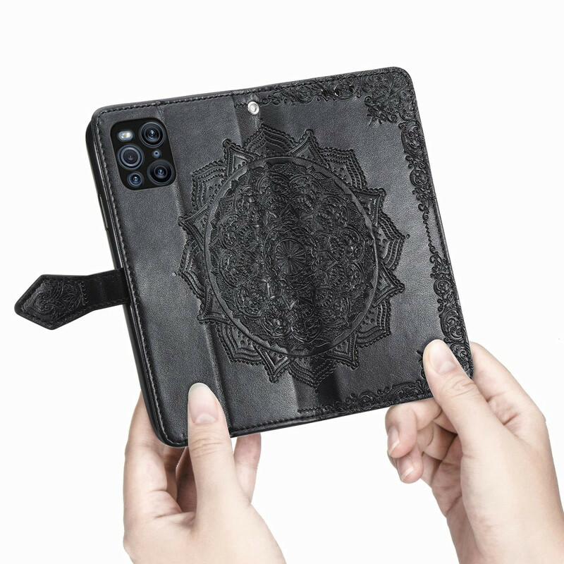 Housse Oppo Find X3 / X3 Pro Mandala Moyen Age Housse Oppo Find X3 / X3 Pro Mandala Moyen Age