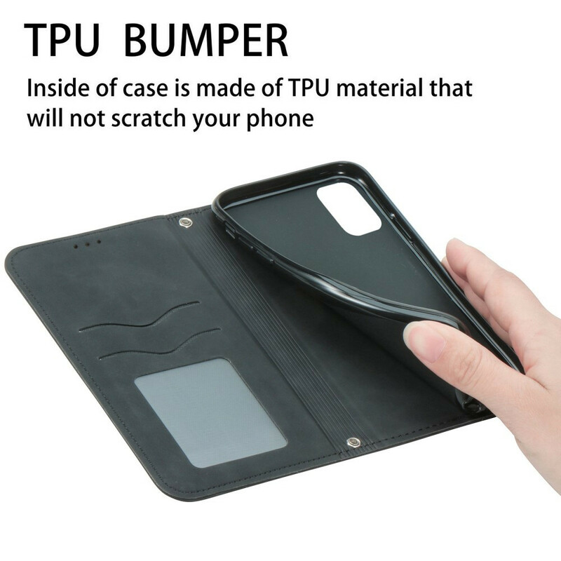 Flip Cover Oppo Find X3 / X3 Pro Simili Cuir Vintage Flip Cover Oppo Find X3 / X3 Pro Simili Cuir Vintage