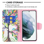 Housse Samsung Galaxy S21 FE Arbre Coloré Housse Samsung Galaxy S21 FE Arbre Coloré