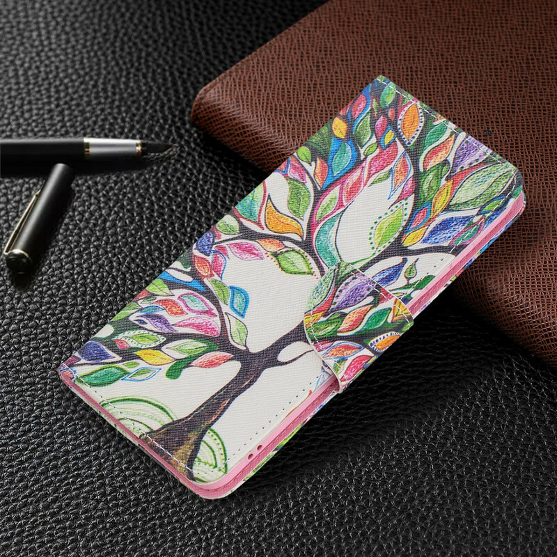 Housse Samsung Galaxy S21 FE Arbre Coloré Housse Samsung Galaxy S21 FE Arbre Coloré