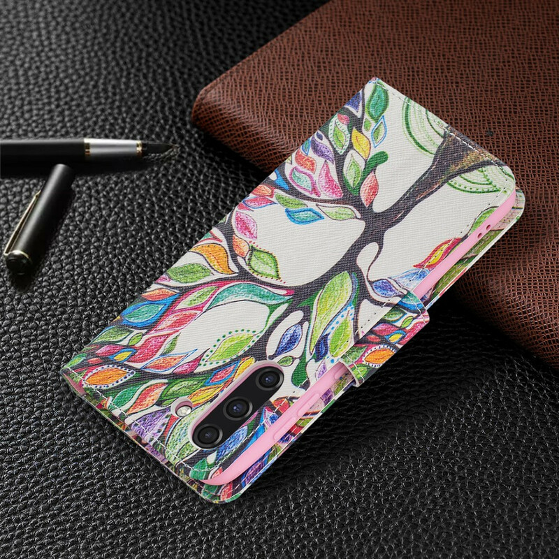 Housse Samsung Galaxy S21 FE Arbre Coloré Housse Samsung Galaxy S21 FE Arbre Coloré