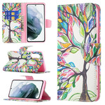 Housse Samsung Galaxy S21 FE Arbre Coloré Housse Samsung Galaxy S21 FE Arbre Coloré