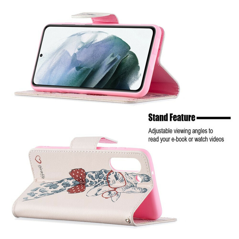 Housse Samsung Galaxy S21 FE Girafe Intello Housse Samsung Galaxy S21 FE Girafe Intello
