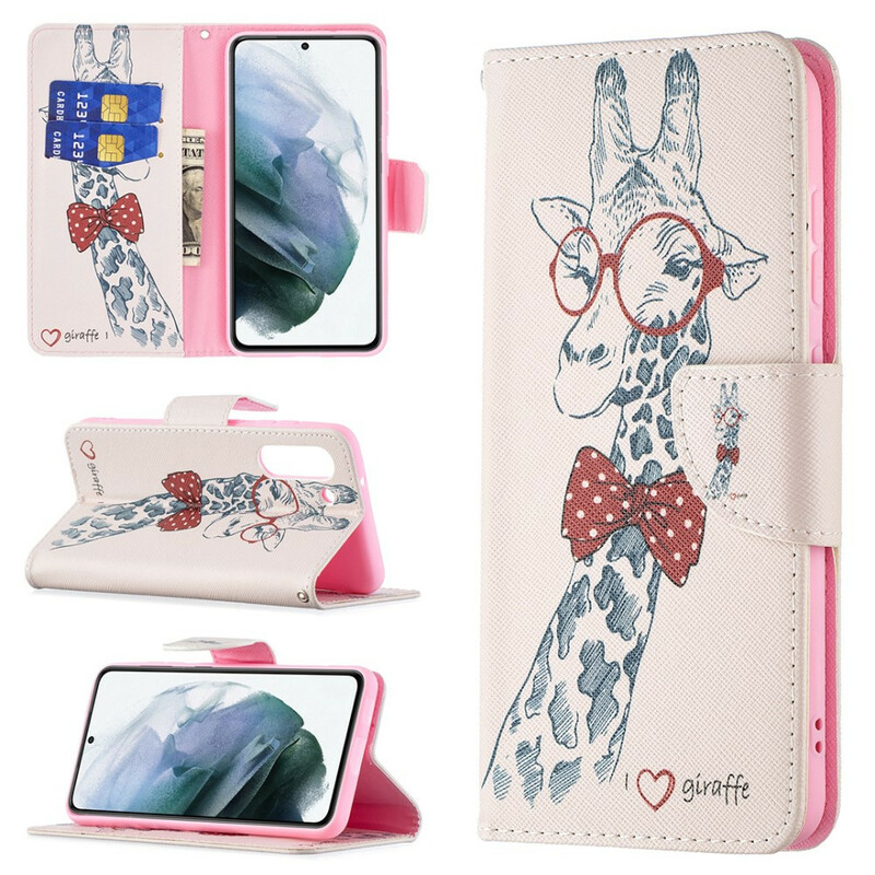 Housse Samsung Galaxy S21 FE Girafe Intello Housse Samsung Galaxy S21 FE Girafe Intello
