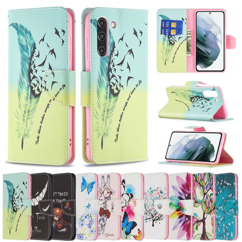 Housse Samsung Galaxy S21 FE Girafe Intello