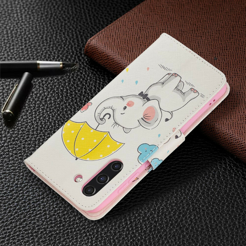 Housse Samsung Galaxy S21 FE Bébé Éléphant Housse Samsung Galaxy S21 FE Bébé Éléphant