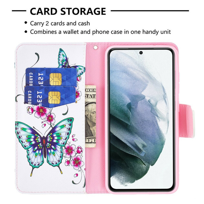 Housse Samsung Galaxy S20 FE Merveilleux Papillons Housse Samsung Galaxy S20 FE Merveilleux Papillons