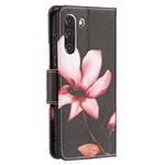 Housse Samsung Galaxy S21 FE Fleur Rose